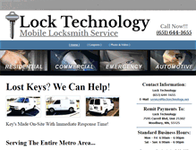 Tablet Screenshot of locktechnology.net